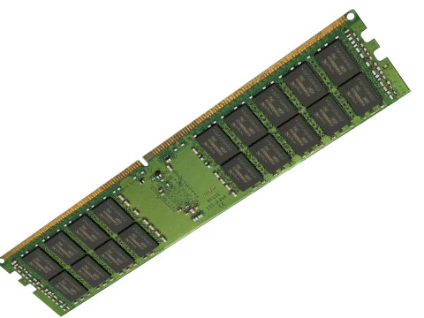 DDR4 SDRAM Memory Module 3D Model