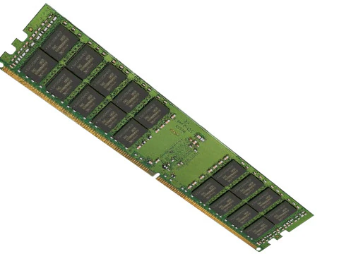 DDR4 SDRAM Memory Module 3D Model