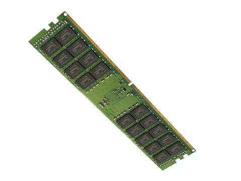DDR4 SDRAM Memory Module 3D Model
