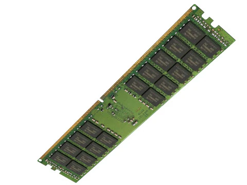 DDR4 SDRAM Memory Module 3D Model