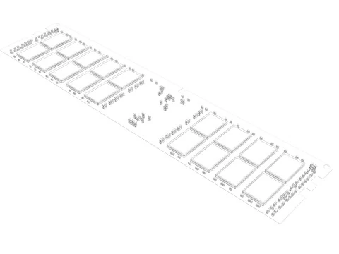 DDR4 SDRAM Memory Module 3D Model