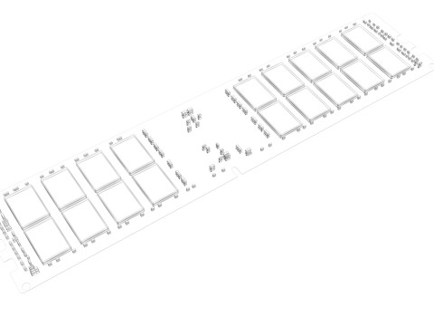 DDR4 SDRAM Memory Module Modèle 3D