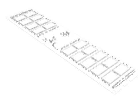 DDR4 SDRAM Memory Module 3D Model