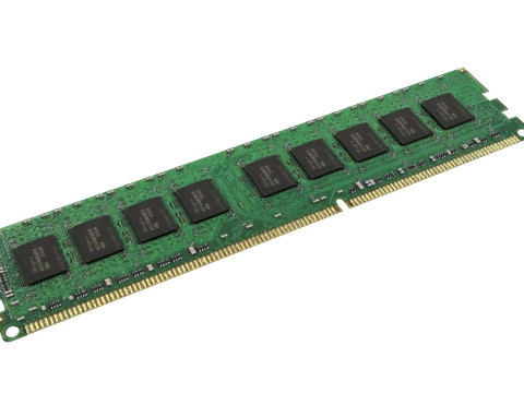 DDR4 SDRAM Memory Module Modèle 3D