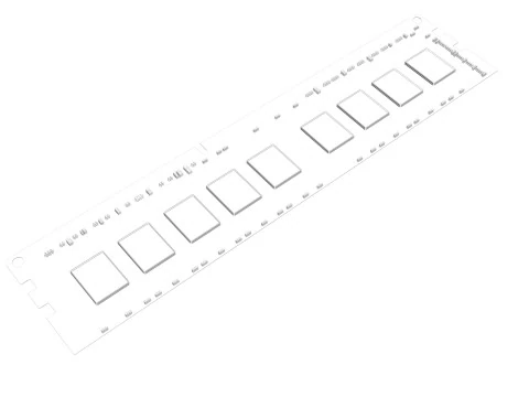 DDR4 SDRAM 메모리 모듈 3D 모델