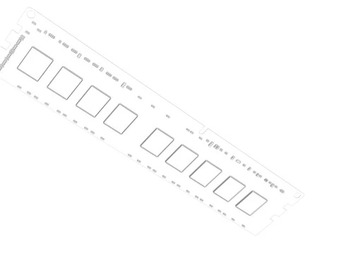 DDR4 SDRAM 메모리 모듈 3D 모델