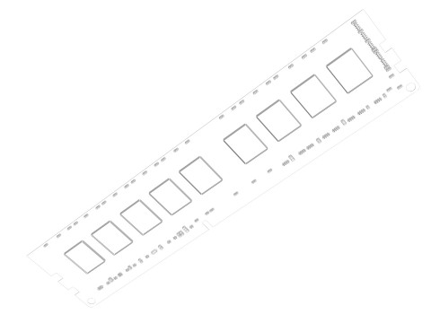 DDR4 SDRAM Memory Module Modèle 3D