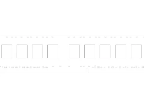 DDR4 SDRAM 메모리 모듈 3D 모델
