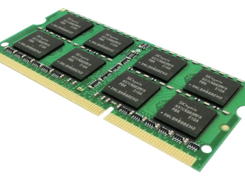 RAM SO-DIMM 3D Model