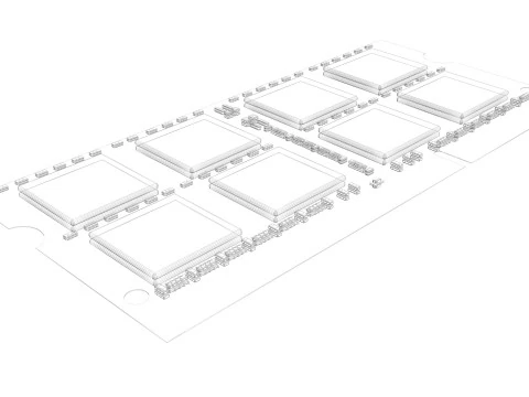 RAM SO-DIMM 3D Model