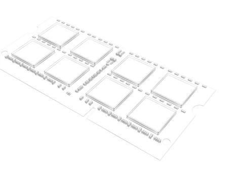 RAM SO-DIMM 3D Model