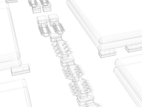 RAM SO-DIMM 3D Model