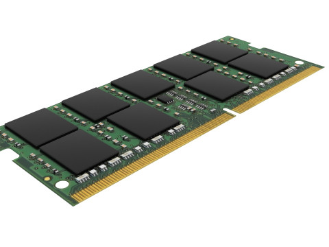 RAM SO-DIMM 3D Model