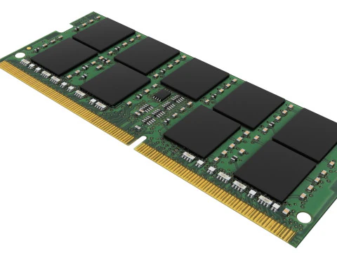 RAM SO-DIMM 3D Model