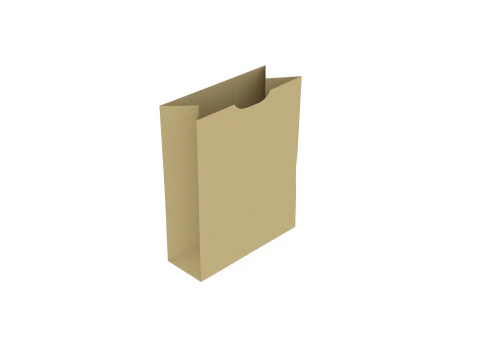 Paper Bags Set 3D Model