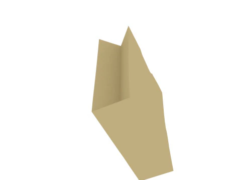 Paper Bags Set 3D Model
