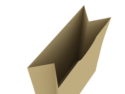 Paper Bags Set 3D Модель