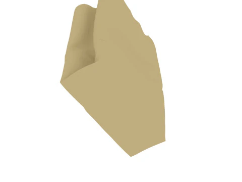 Paper Bags Set 3D Model