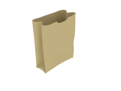 Paper Bags Set 3D Model