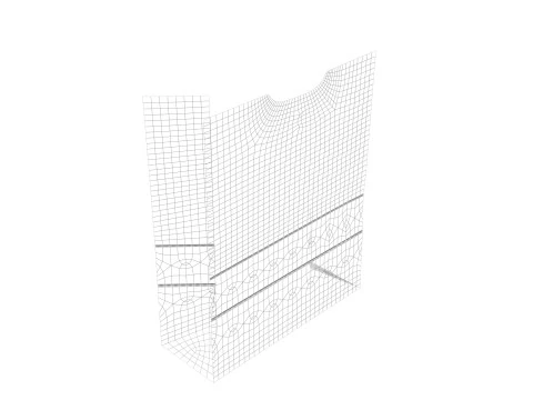 Paper Bags Set 3D Model