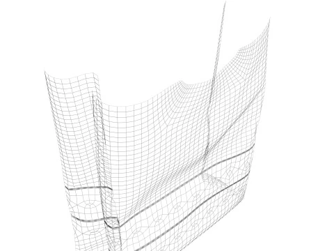 Paper Bags Set 3D Model