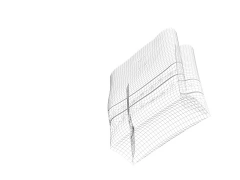Paper Bags Set 3D Model