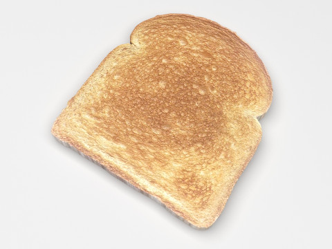 Toast Modello 3D