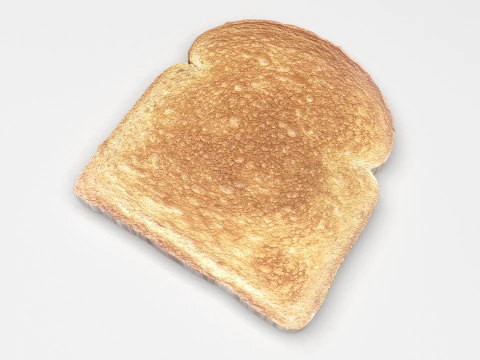 Toast 3D Model