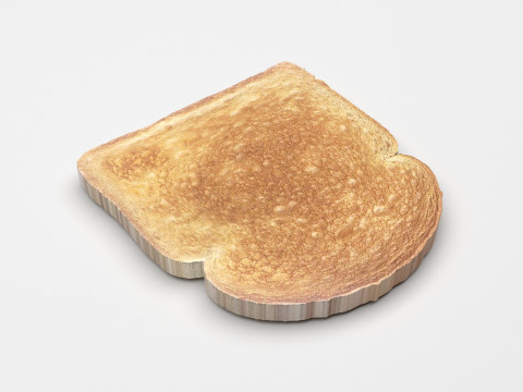 Toast Modello 3D