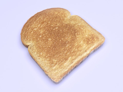 Toast Modello 3D