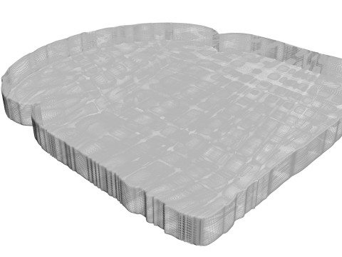 Toast Modello 3D