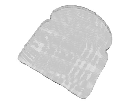 Toast Modello 3D