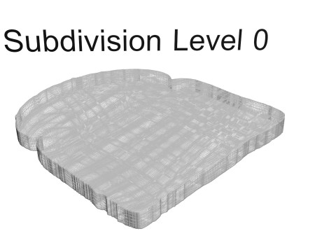 Toast Modello 3D