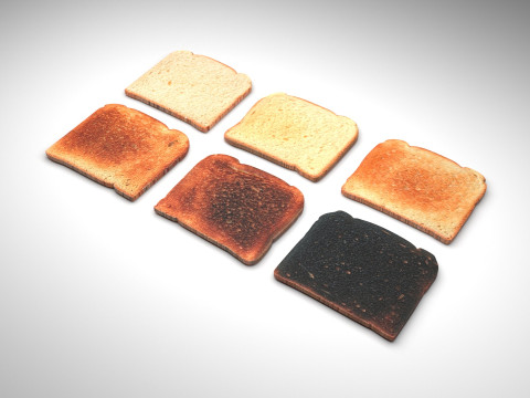 Toasts Collection Modelo 3D