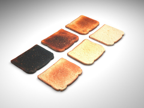 Toasts Collection Modelo 3D