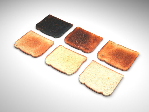 Toasts Collection Modelo 3D