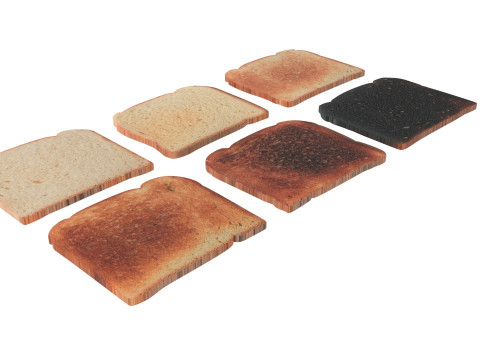 Toasts Collection Modelo 3D