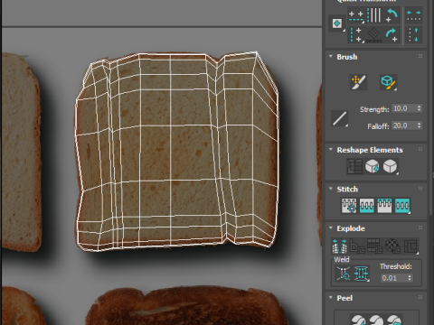 Toasts Collection Modelo 3D