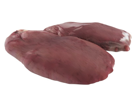 Chicken Liver 3D Modell