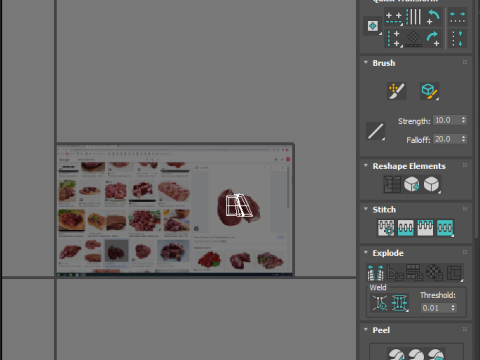 Chicken Liver 3D Modell
