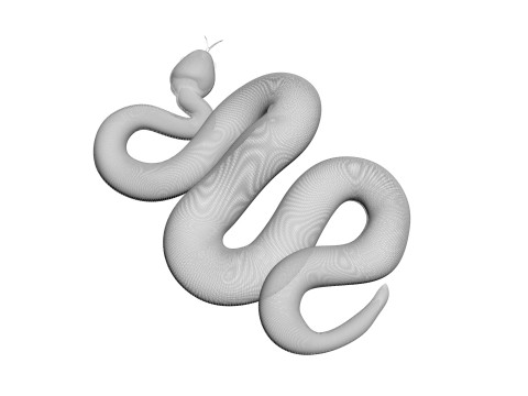 Viper Snake Modèle 3D