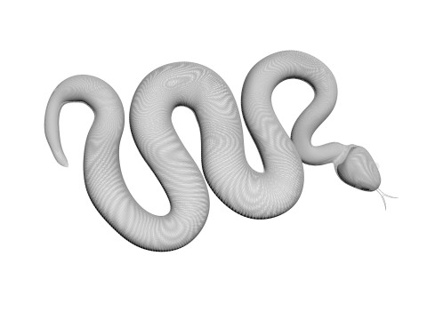 Viper Snake Modèle 3D