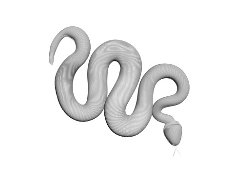 Viper Snake Modèle 3D