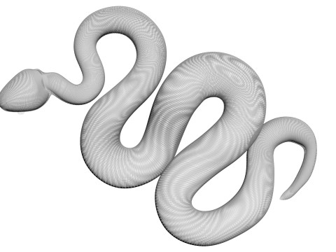 Viper Snake Modèle 3D