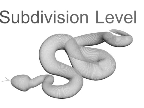 Viper Snake Modèle 3D