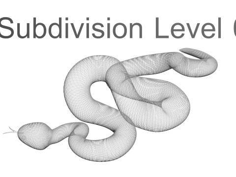 Viper Snake Modèle 3D