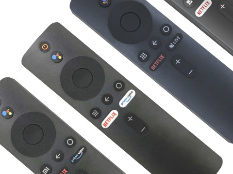 Xiaomi TV Box Remote Controls Set 3D Model