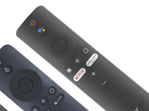 Xiaomi TV Box Remote Controls Set 3D Model