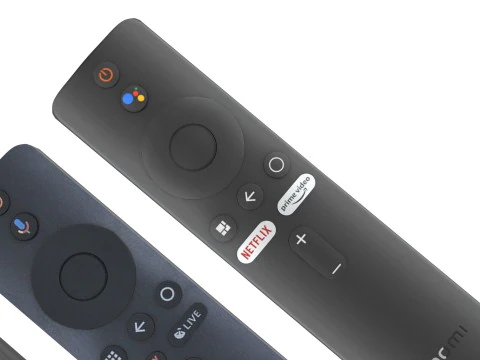 Xiaomi TV Box Remote Controls Set 3D Model