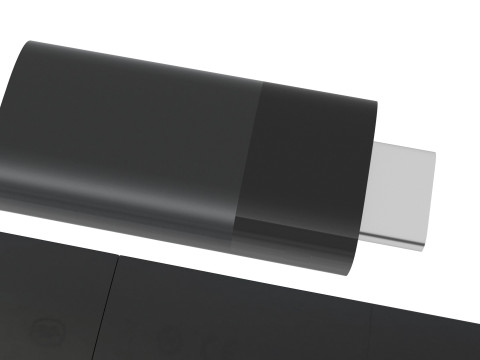 Xiaomi TV Box Remote Controls Set 3D Model